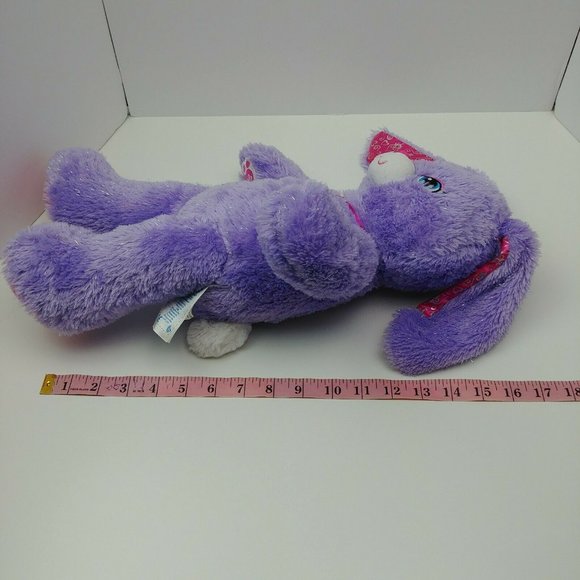 Build A Bear Purple Pawrincess Bunny Rabbit 17" - Picture 10 of 10